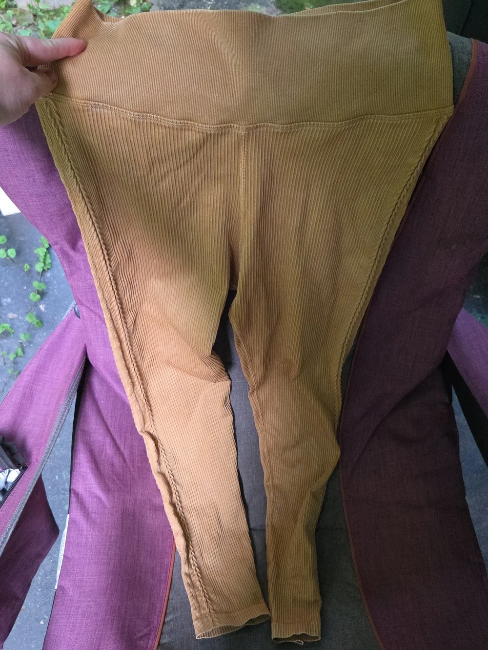 Aerie Offline Mustard Gold Leggings